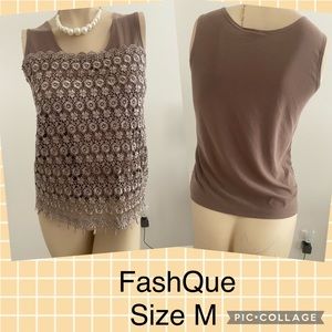 FASHQUE BLOUSE AS SHOWN SIZE M🛍